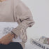 Cuff Lace-up Top